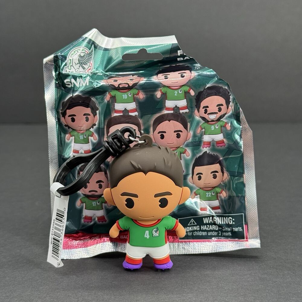 2026 Mexico Soccer National Team Edson Alvarez Bag Clip Keychain
